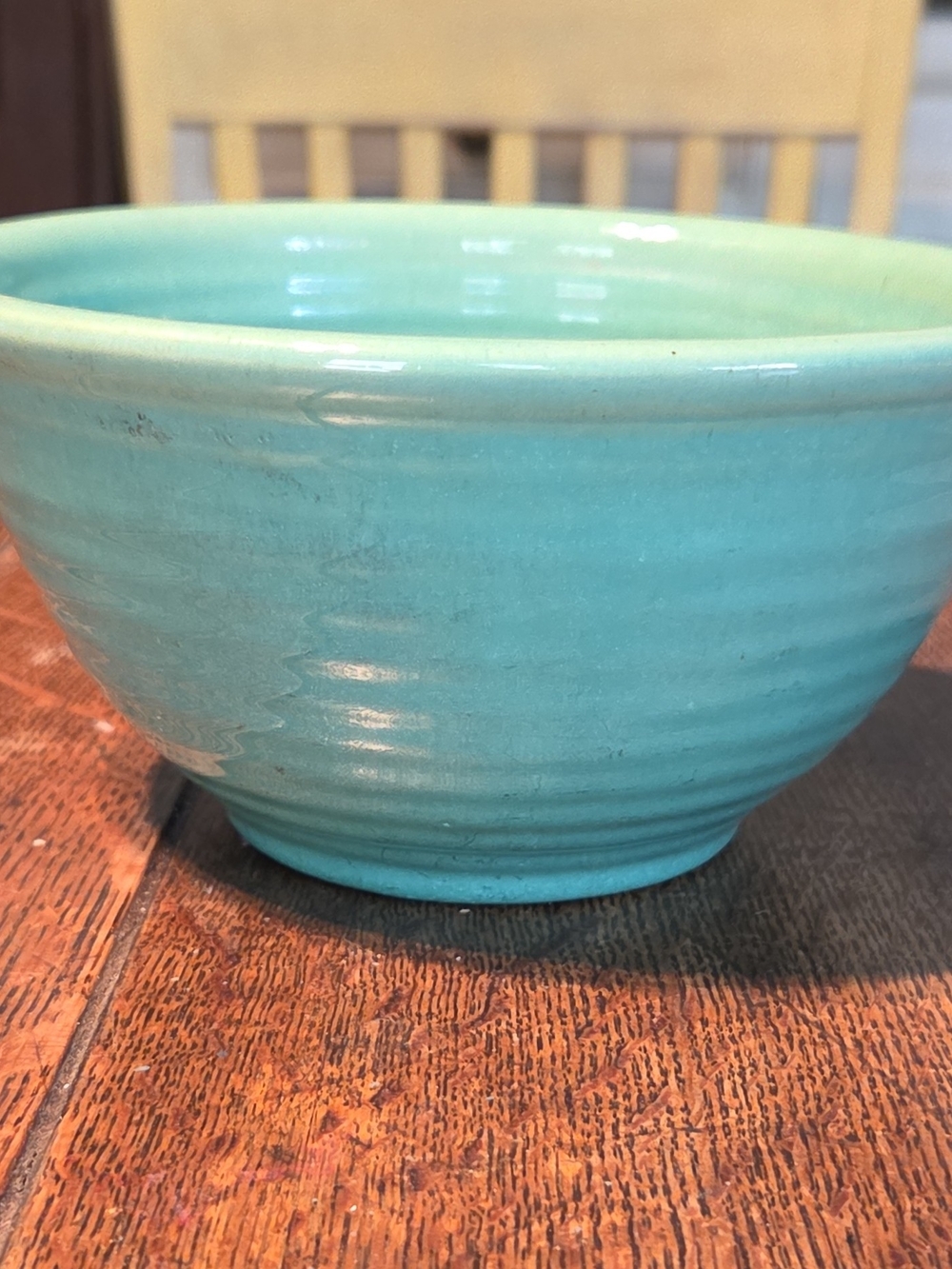 Vintage Bauer #30 Ceramic Bowl